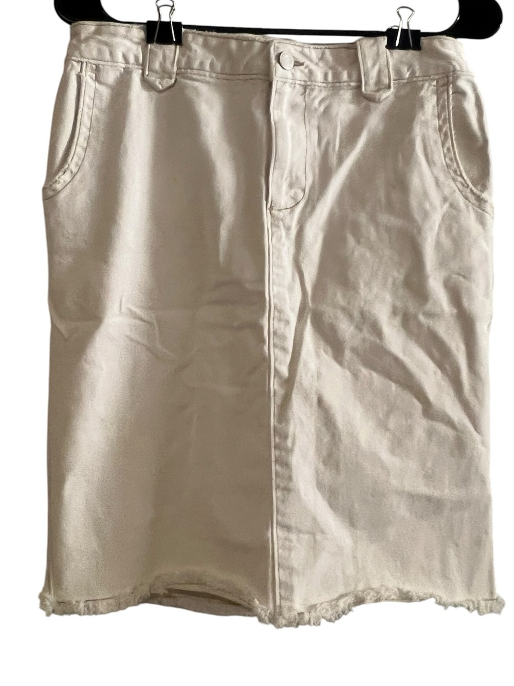 American Eagle Chino Midi Skirt Natural Size 2